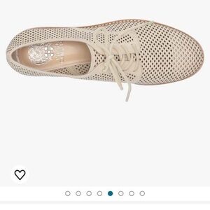 Beige Perforated Women's Oxford Shoes
Vince Camuto